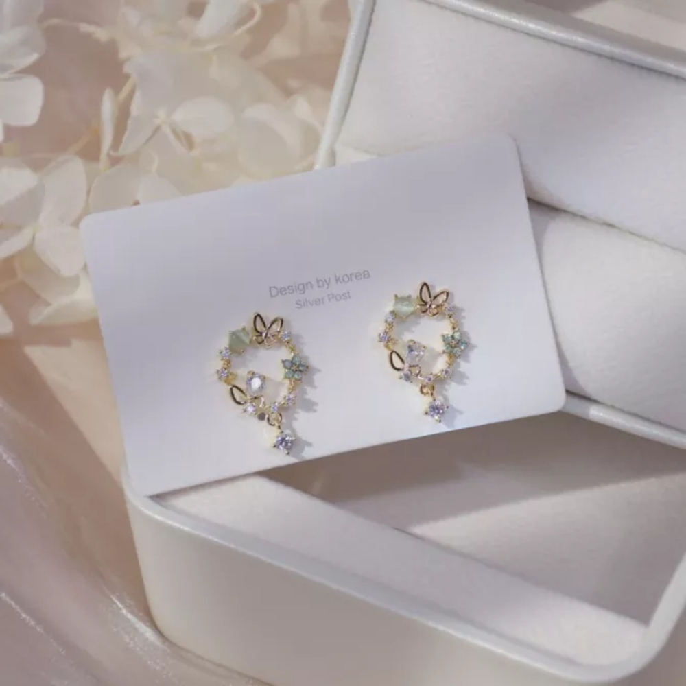S925 Chic simple earring - Picture 3 of 13